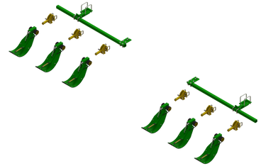 LANSS618R6 -- Lankota Stalk Stomper® Mounting Kit for John Deere® 618C/718C Series 20